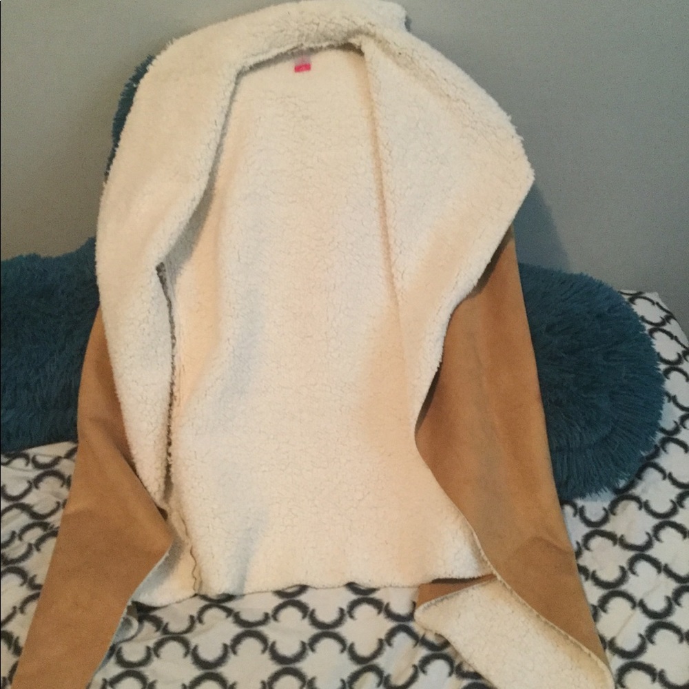 Faux Shearling vest